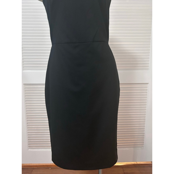 Massimo Dutti Black Sleeveless Sheath Dress Women’s Small Knee Length - Picture 3 of 12